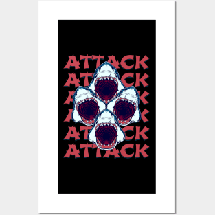 Attack of the Shark Posters and Art